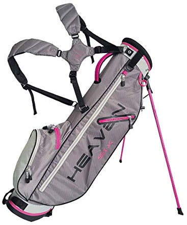 Big Max Heaven SIX - Bolsa de golf, color azul marino, plateado y rojo