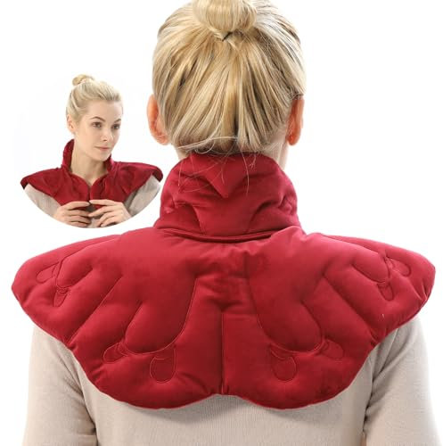 AROMA SEASON XXL, weiches und bequemes Kirschkernkissen/Körnerkissen/Wärmekissen/Nackenkissen gegen Schmerzen im Nacken, Schulter und Rücken für die Mikrowelle