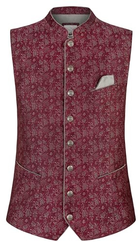 Stockerpoint Edward Gilet Traditionnel, Bordeaux, 50 Homme