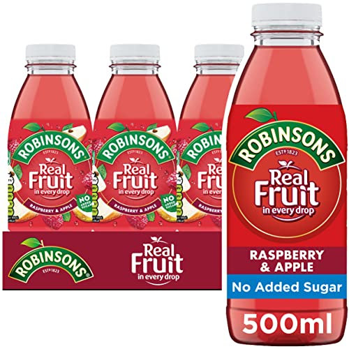 Robinsons RTD, Raspberry & Apple, 500 ml, 24 Pack