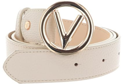 Valentino Gürtel Round Belt W110 Ecru/Oro creme kürzbar