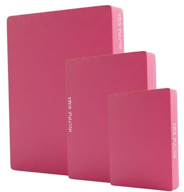 Gymnastics Crash Mat, Safety Exercise Mat Pad, Critical Fall Height Tested to 3 Metres BS:EN1177 [Pink, Medium]