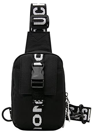 Long Keeper Leichte Brusttasche Klein Damen Herren Sling Bag Schulter Rucksäcke, Umhängetasche Klein Crossbody Bag zum Radfahren Reisen Outdoor