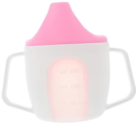 Toyvian Tasse à Eau Garçon Fille Avec Poignées Gobelet Anti-déversement Pour Garçon Fille Échelle De Mesure Pratique Et Portable Pour Apprentissage