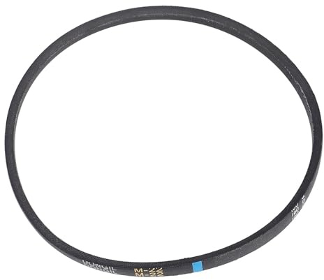 ensipart Keilriemen für Waschmaschine kompatibel mit SAMSUNG DC66-10142A kompatibel mit Dongril M-22 schwarzer Antriebsriemen 10x558