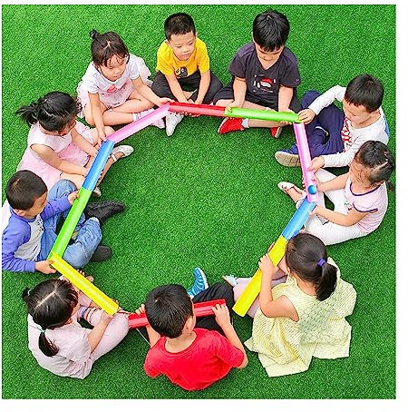 Jeux de Travail d'équipe, Jeu de défi de Pipeline, Jeux de Construction d'équipe pour Le Travail, activités de Groupe de Travail d'équipe, Jeux de Jardin/pelouse/Plage en Plein air