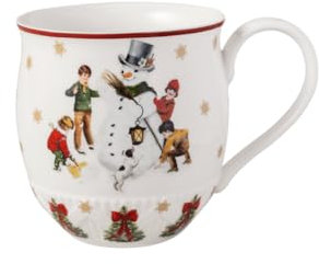 Villeroy & Boch – Toy's Fantasy Henkelbecher Bunt, Tasse, Kaffeetasse, Heißgetränkebecher Toys, Weihnachtstasse, Kaffeebecher, Wintertasse, Weihnachtsbecher, Premium Porcelain