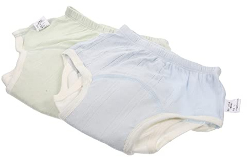 ifundom 2piezas Pantalones de Entrenamiento para Braguitas de Algodón Absorbente para Entrenamiento de Ir al Baño Cómodas para Bebés Aprender Usar el Orinal