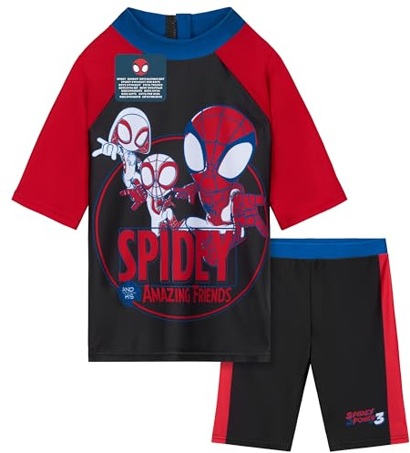 Get Trend Conjunto de Bañador Niño Bañador Natacion Bebe Set de Baño 2 Piezas con Camiseta y Pantalón