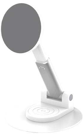 ccuzs Magnetic Phone Stand, Foldable Phone Holder, Cell Phone Stand with Non Slip Base, Decorative Tabletop Phones Holder 12.4x9.8x2.8cm for Indoor, Outdoor, Reader, Tablet, Cell Phones
