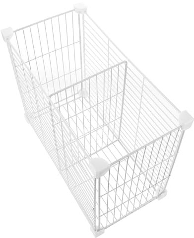 OFFSCH Organizador De Almacenamiento para Congelador 2 Compartimentos Canasta Inferior 30cm x 19cm x 37cm