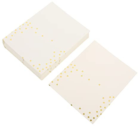 GALPADA Carte Segnaposto Oro 50Pezzi Tavoli Nomi per Matrimonio Banchetti e Feste Eleganti in Carta Superficie Liscia