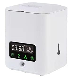 Tower Garden, Système de culture hydroponique de jardin avec lumière de croissance Led, jardinière intellinte for domestique, minuterie automatique(blanc)