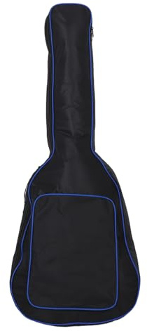 HONITANO Klassisk gitarrväska: gitarrfodral med justerbar axelrem - 41 tum ukulele vadderat fodral - bärbar basryggsäck för repetition, konsertlektioner