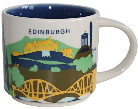 STARBUCKS City Mug You Are Here Collection Edinburgh Schottland Kaffeetasse Coffee Cup
