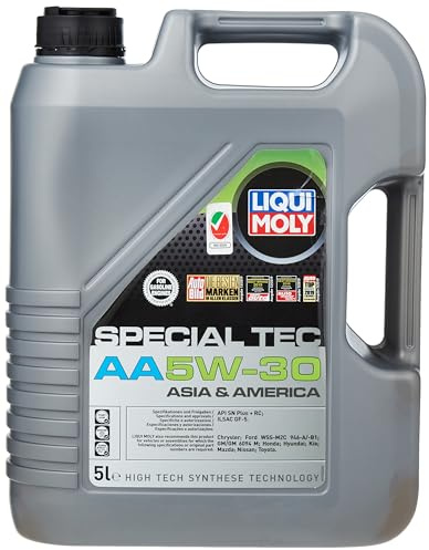 LIQUI MOLY Special Tec AA SAE 5W-30 | 5 L | Fully synthetic engine oil | SKU: 20138