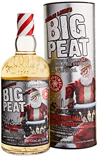 Big Peat Scotch Whisky Ecossais, Douglas Laing, Islay Blended Malt, 70 cl - Christmas Edition de Noël 2018