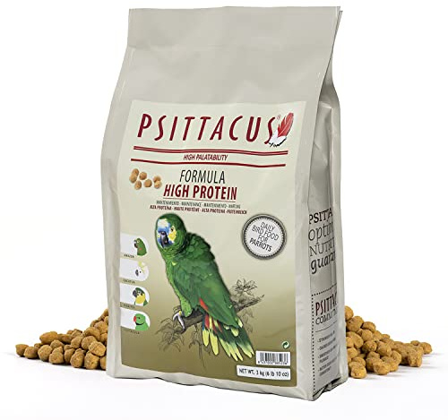 PSITTACUS - Foder för High PROTEIN Papegoja PSITTACUS 3 kg
