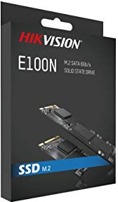 Hikvision 1TO M.2 2280 SATA SSD, SATAIII 6Gbps Interne SSD, jusqu'à 560 Mo/s 3D NAND Disque SSD Interne pour Ordinateur de Bureau, Ordinateur Portable - E100N