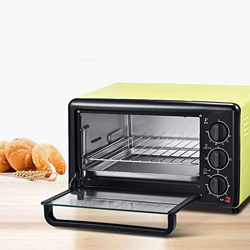 REJOON 19L Mini Toaster Oven Electric Cooker and Grill for Roasting Baking Grilling and Reheating with Aluminium Baking Tray Baking Electric Multifunction Household (Size : 220V British Standard)