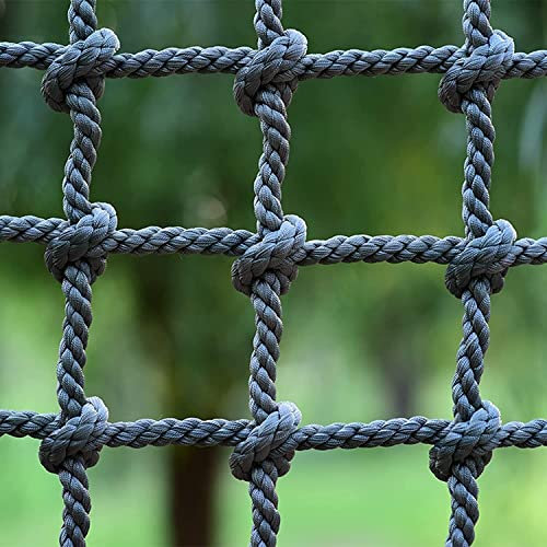 Kinder-Kletternetz, Outdoor-Spielplatz, Seilleiter, Baumhaus, Schaukel, HäNgemattennetz, 15 cm Maschenweite, SeilstäRke 10 Mm, Kann 400 Kg Tragen(Size:100x200cm)