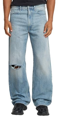 Typ 96 lösa jeans, Blå (Vintage Ripped Mine Dust D23693-d788-h118), 31W / 30L