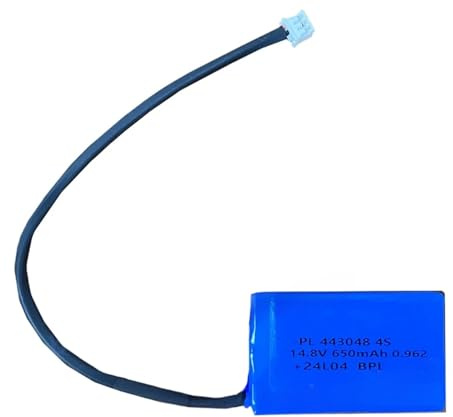 SHAUOTR Compatible for Hutt DDC55 DDC5 W55 W66， Window Cleaning Robot Glass Washing Vacuum Cleaner Water Spray Electric Windows Washer Parts Battery