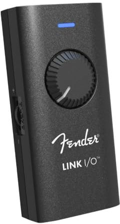 Fender Interfaccia audio USB-C portatile Link I/O, si adatta in tasca, fornisce un audio bidirezionale impeccabile tramite connessione USB