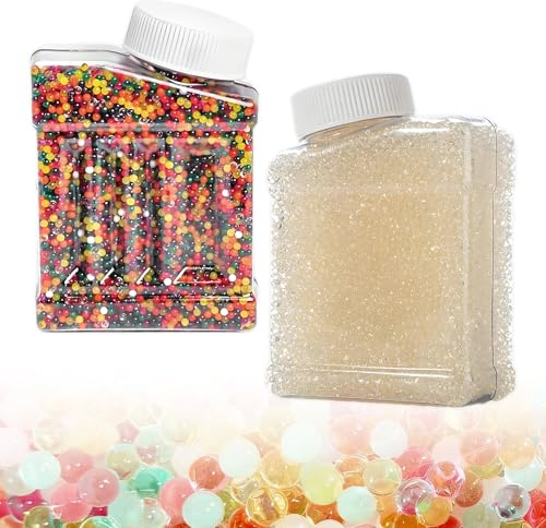 EVTHUR Set di 120000 perline d'acqua colorate, per perline galleggianti, piante in vasi, candele galleggianti, centri di matrimonio, decorazioni per vasi.