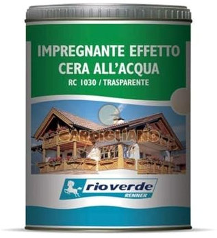Renner - Rio verde - Impregnante ceroso all’acqua da 0,75 lt - RC1830 bianco