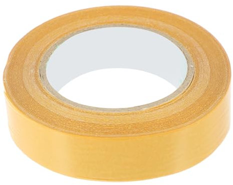 Ruban Adhésif Double Face en Tissu Jaune pour Moquette