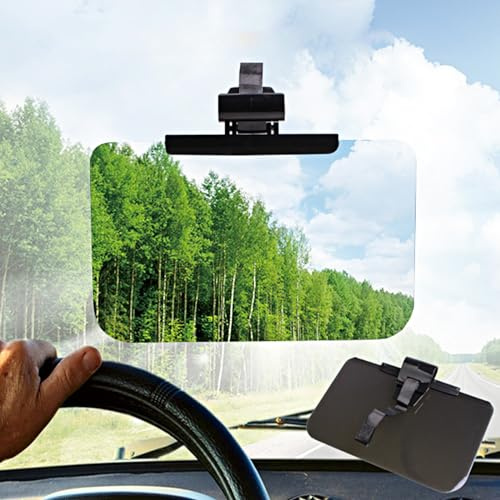 Universal UV400 Polarized Sun Visor Extender - Adjustable Clip On Anti-Glare Car Visor Protection