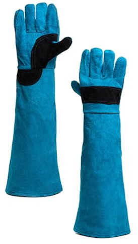 Enigmaire Gants Anti-Morsure,Anti-Morsure Gants De Manutention pour Animal,Gants Anti Morsure Chien Chat Gants De Protection pour Le Toilettage,Le Bain La Manipulation Chats,Chiens,Reptiles