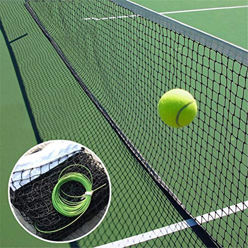 LKYLGYU Tennisnetz, Badmintonnetz, Tennisnetz, Volleyballnetz für Strand, Garten, Spiele im Freien, Wettkampfzubehör