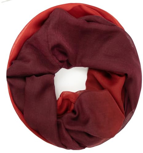 Glamexx24 Damen Schal leichter Langschal Loop Schlauchschal Tuch Viele Farben
