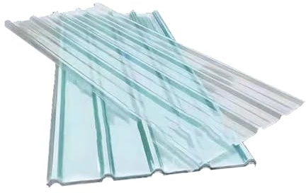 Panneau de revêtement isolant for toiture, plaque de puits de lumière translucide, panneaux d'éclairage naturel, for cours, cloisons, parking à vélos(150cm-5 pieces,0.15cm)