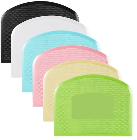 Raschietto per impasto, raschietto flessibile per ciotole, taglia impasto per uso alimentare, utensile da cucina multiuso per cuocere pane, torte, fondente e glassa
