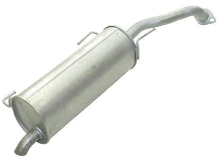 VEGAZ DS-336 Endschalldämpfer Hinten Kompatibel mit NISSAN TIIDA Schrägheck 20100EM12C