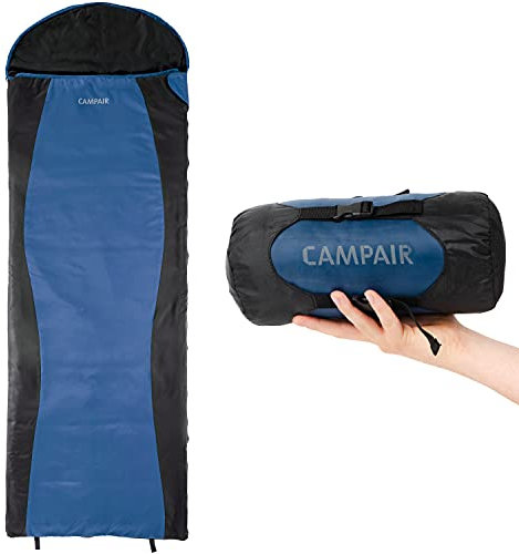 CampAir Ultra Lite Deckenschlafsack - extrem Leichter Frühjahr-/Sommerschlafsack - kleines Packmaß, Ripstop-Gewebe