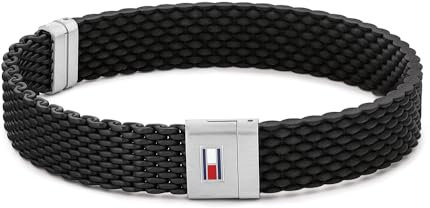 Tommy Hilfiger Jewelry armband für Herren aus Silikon aus Blau oder Schwarz