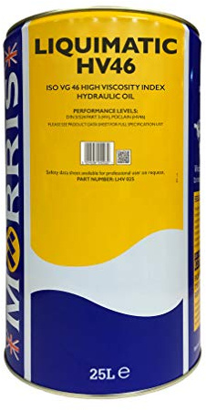 Morris Liquimatic HV 46 Hydraulic Oil - 25 Litres
