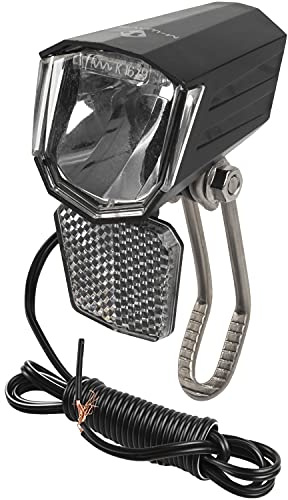 Fahrradlicht, vorne, LED-Dynamoscheinwerfer mit 50 Lux, Standlicht, Apollon D 50 von M-WAVE