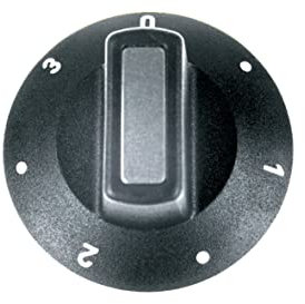 easyPART Kompatibel/Ersatz für EGO 00.00524.051 Knebel Drehknopf Wahlschalter Backofenwahlschalter Backofenschalter für Siebentaktschalter Backofen Herd Ofen