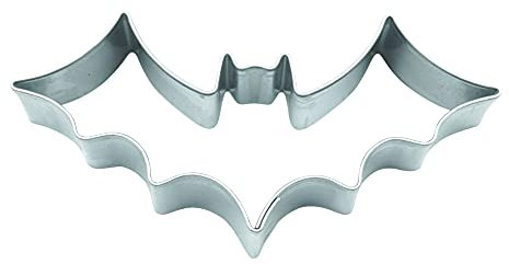 BekkiB - Molde para galletas murciélago - aprox. 6,8 cm, cortador de galletas de acero inoxidable, apto para lavavajillas - 3462