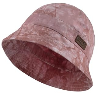 Sterntaler Safarihut Batik - Safarihut Batik Kinder Kopfbedeckung - Unisex Kinder Hut aus Baumwolle mit Batik -Optik schützt den Kopf vor der Sonne - Rosenholz, 51