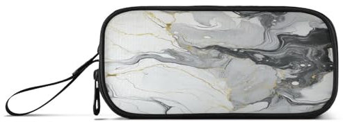 Marmor-Hintergrundkunst Federmäppchen Federtaschen Mäppchen Schlamperbox Tasche für Jungen Mädchen Schüler