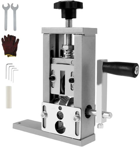 Máquina peladora de cables, pelacables manual, herramienta peladora de alambre de cobre, máquina peladora de cables, peladora de cables, herramienta peladora de cables de manivela manual para cables