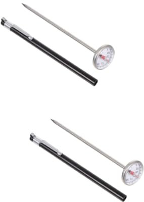 Ciieeo 2St Wassertemperaturanzeige kitchen thermometer küche thermometer Fleischthermometer Thermometer für Lebensmittel Ofen digitales Thermometer Wasserthermometer Thermometer für Milch