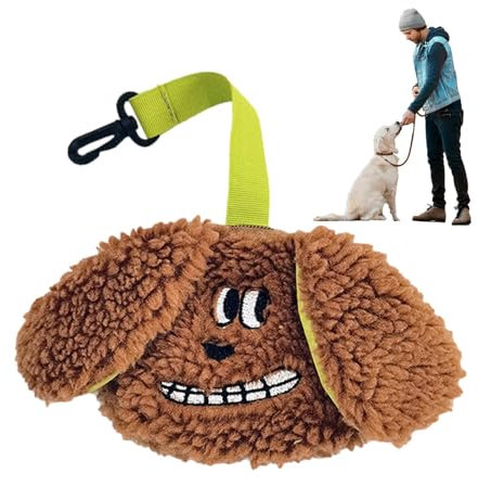 Kotbeutelspender, Kotbeutelhalter - Tragbarer Süßer Hundetaschenhalter-Spender-Multifunktionaler -Hundekotbeutelspender, Leichter, Nachfüllbarer Hundebeutel Für Mittelgroße Und Große Hundekot