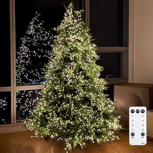 Árbol de Navidad Grande, Christmas Tree con Luces de Control Remoto, Ideal para Decoración en Fiestas, Hogar, Centros Comerciales, Escuelas y Oficinas.(300cm/9.8ft)